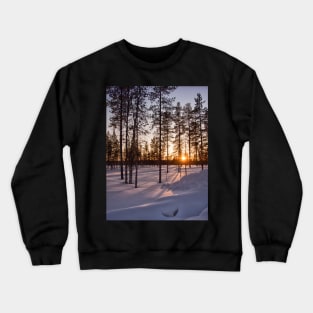 Yet Another Gorgeous Lapland Sunset Crewneck Sweatshirt